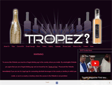 Tablet Screenshot of doyoutropez.com